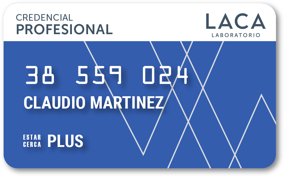 Tarjeta PLUS LACA